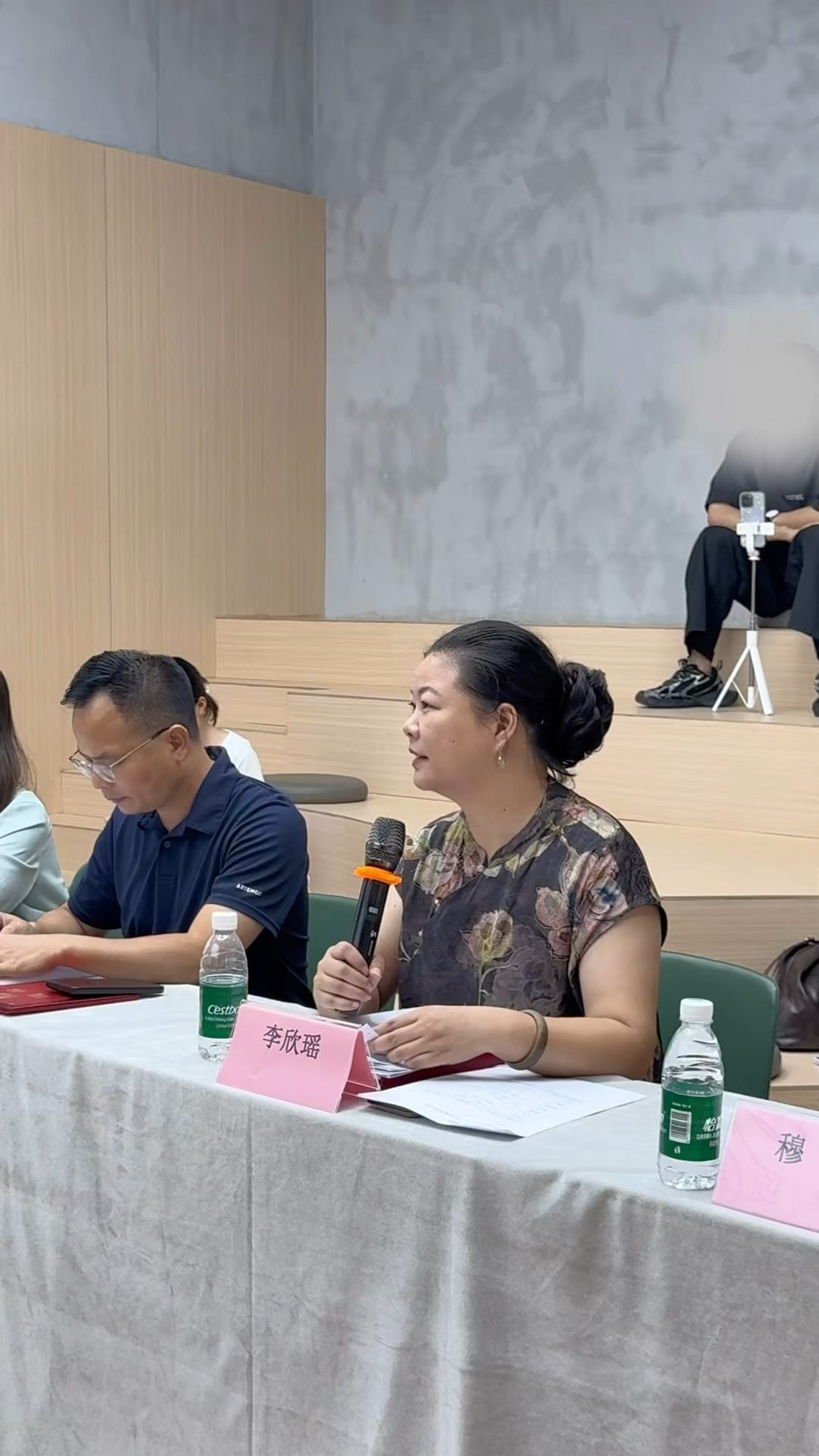 明序团队路演 / 演示现场